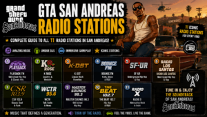 Read more about the article GTA San Andreas Radio Stations: The Complete List, DJs & Songs Guide