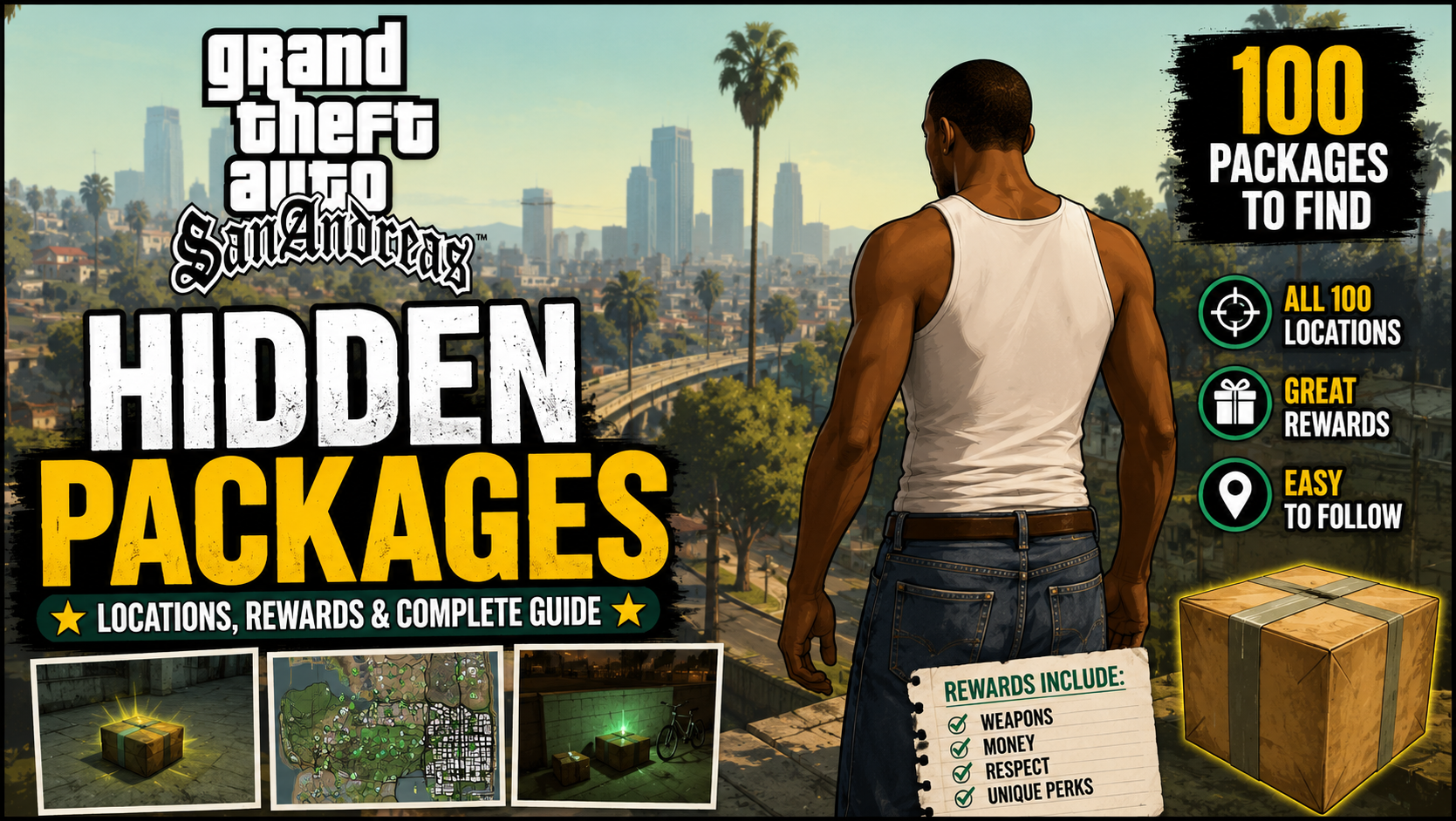 Read more about the article GTA San Andreas Hidden Packages, Snapshots & 100% Completion Guide