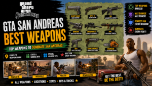Read more about the article GTA San Andreas Best Weapons Guide & Locations