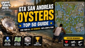 Read more about the article GTA San Andreas Oysters Locations: All 50 (Map & Guide)