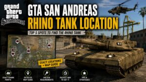 Read more about the article GTA San Andreas Rhino Tank Location: Cheat Code and Map Spawn Guide
