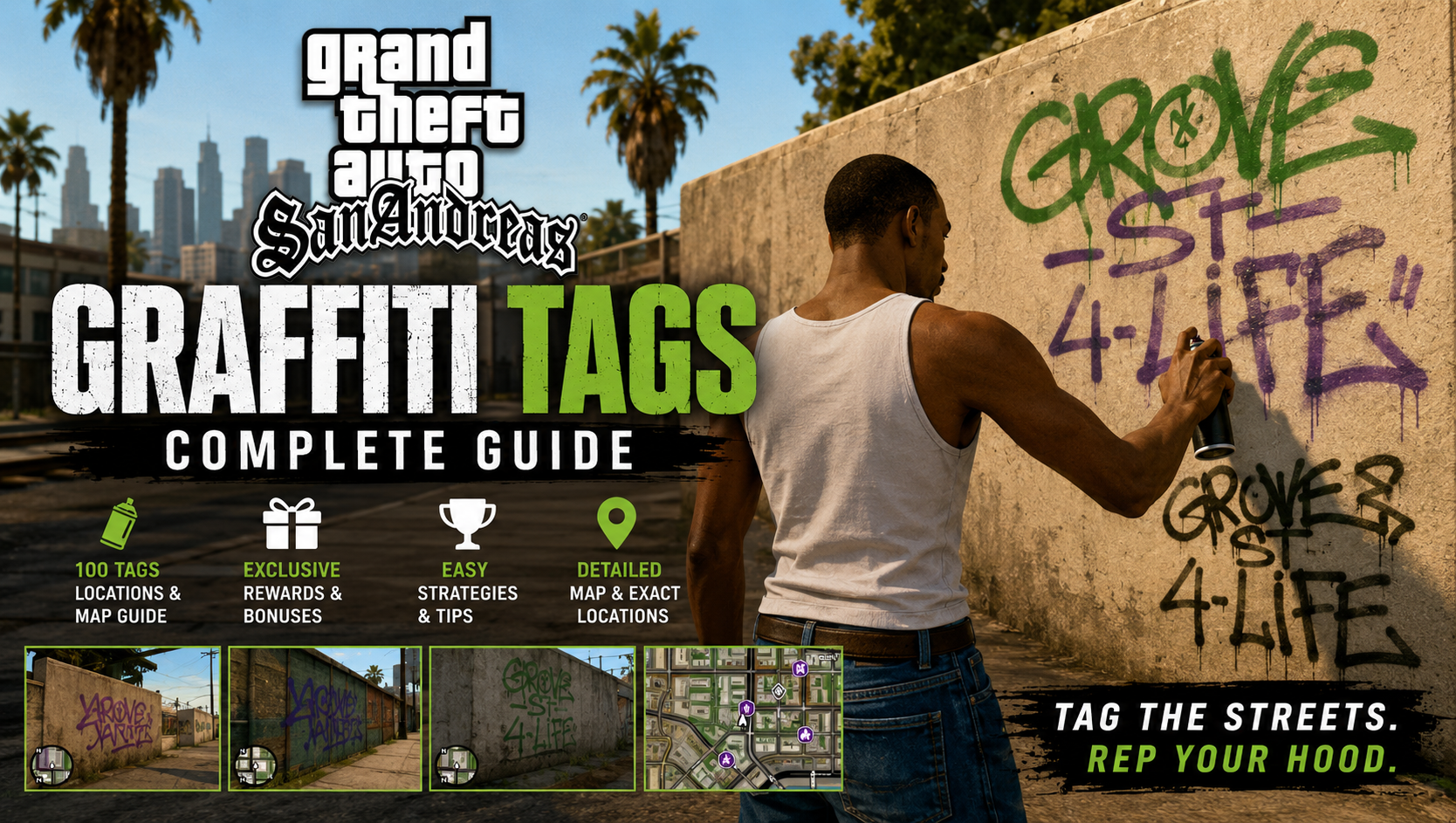 GTA San Andreas Graffiti Tags